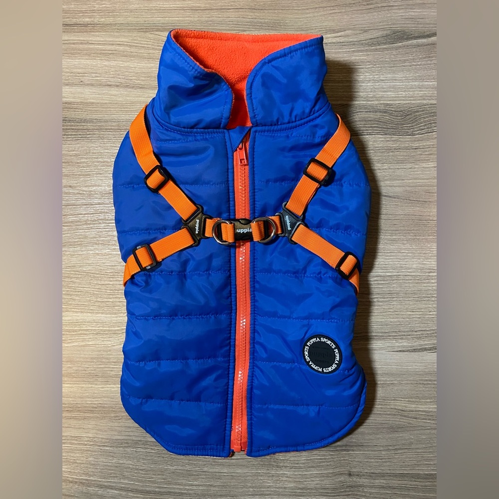 Puppia Mountaineer II Dog Coat with Built-In Harness (XL)